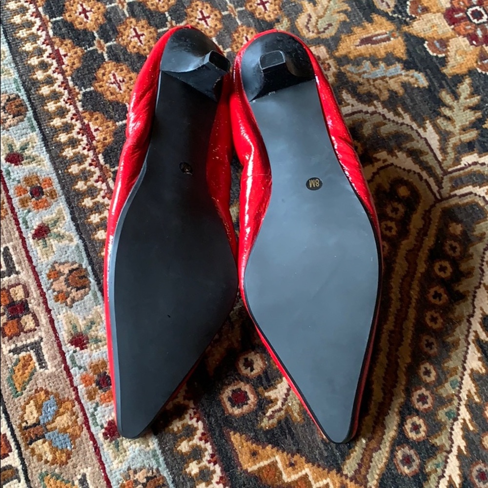 Michael Kors red patent leather heels - Picture 2 of 2